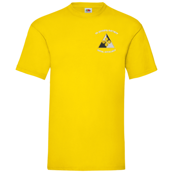 58 Battery WT Yellow Value T-Shirt