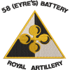 58 Battery Bt Embroidered Badge For Clothing