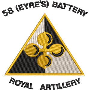 58 Battery Bt Embroidered Badge For Clothing