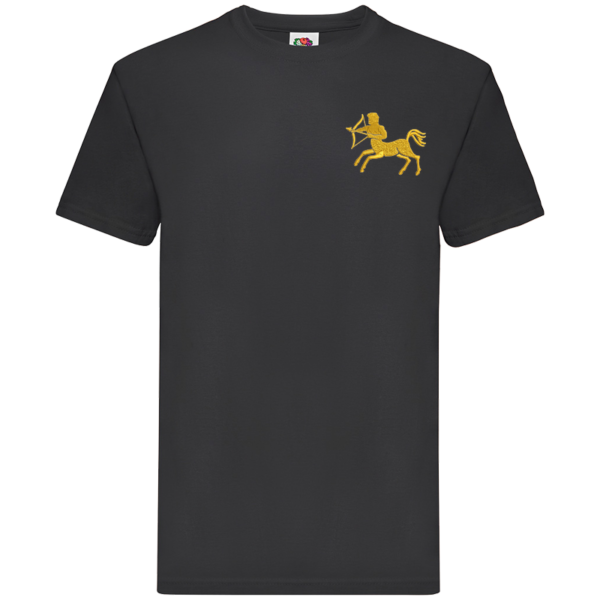 7 Bde AD Black Premium Cotton T-Shirt