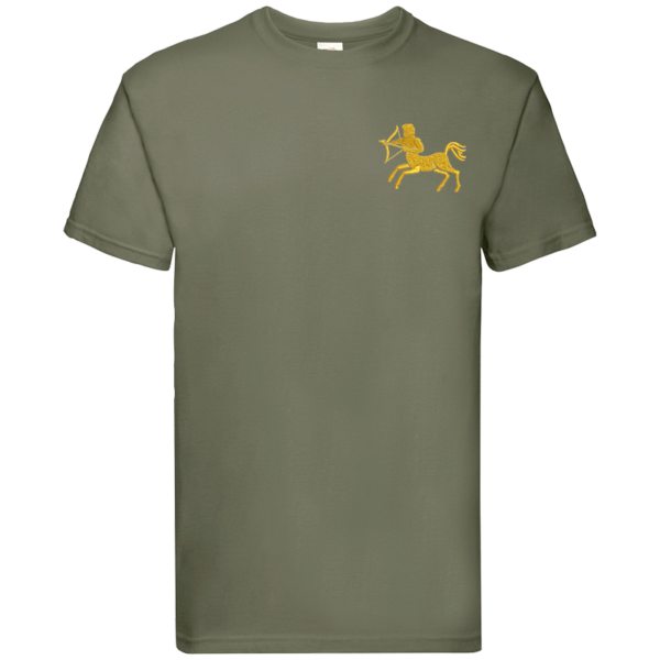 7 Bde AD Classic Olive Premium Cotton T-Shirt