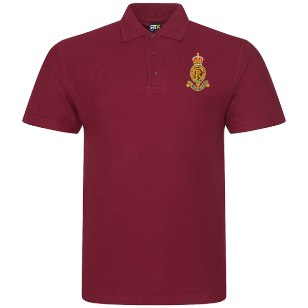 7 RHA CR Burgundy Polo Shirt