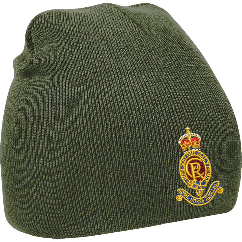 7 RHA CR Olive Green Beanie