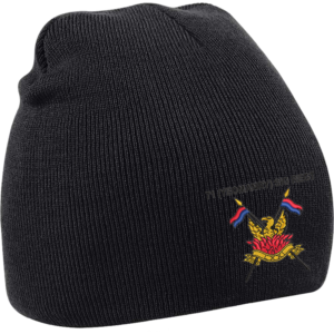 71 (Yeomanry) Sig Regt Black Beanie