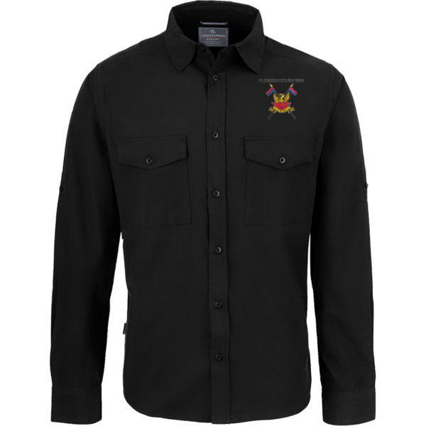 71 (Yeomanry) Sig Regt Black Outdoor Shirt