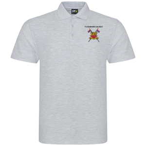 71 (Yeomanry) Sig Regt Heather Polo Shirt