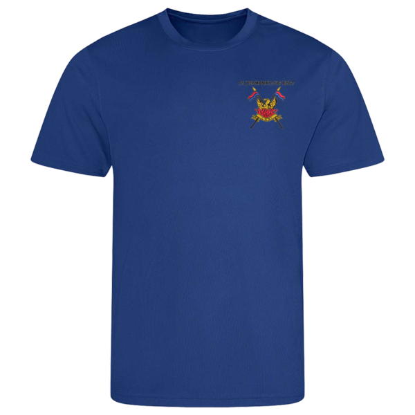 71 (Yeomanry) Sig Regt Royal Blue Performance T-Shirt