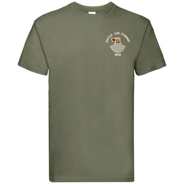 74 Battery Classic Olive Premium Cotton T-Shirt