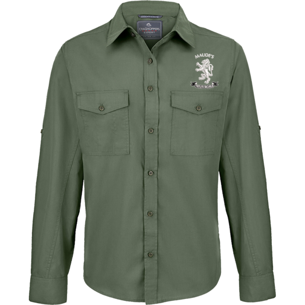 76 Battery Dark Cedar Green Outdoor Shirt