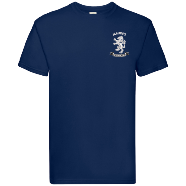 76 Battery Navy Premium Cotton T-Shirt