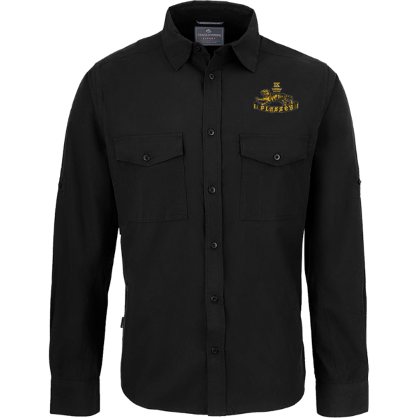 9 Battery Black Outdoor Shirt