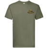 9 Battery Classic Olive Premium Cotton T-Shirt