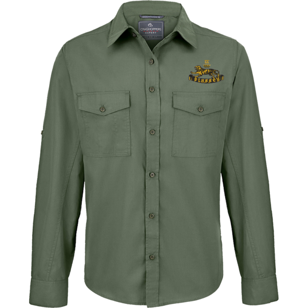 9 Battery Dark Cedar Green Outdoor Shirt