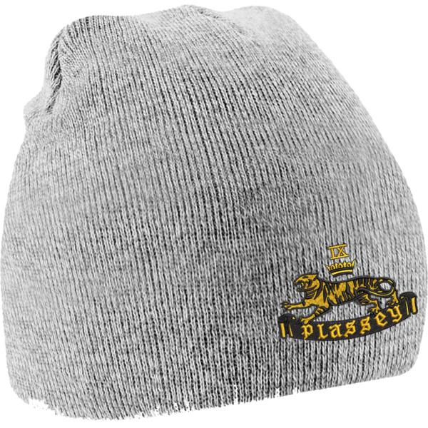 9 Battery Heather Grey Beanie