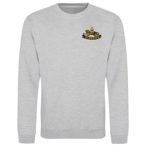 9 Battery Heather Grey Sweatshirt
