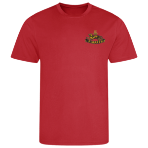 9 Battery Red Performance T-Shirt