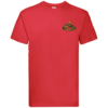 9 Battery Red Premium Cotton T-Shirt