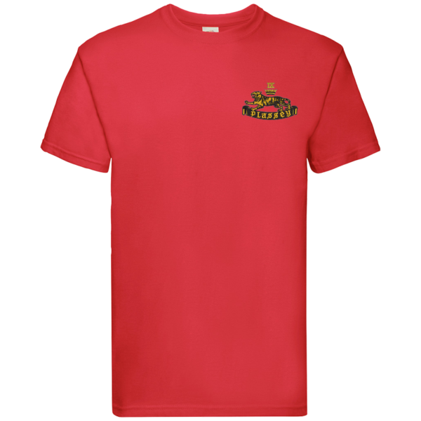 9 Battery Red Premium Cotton T-Shirt