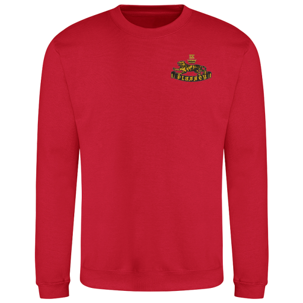 9 Battery Red Sweatshirt