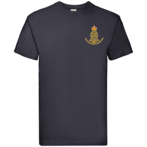 A Battery CT CR Deep Navy Premium Cotton T-Shirt