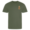 B Battery CR Earthy Green Performance T-Shirt