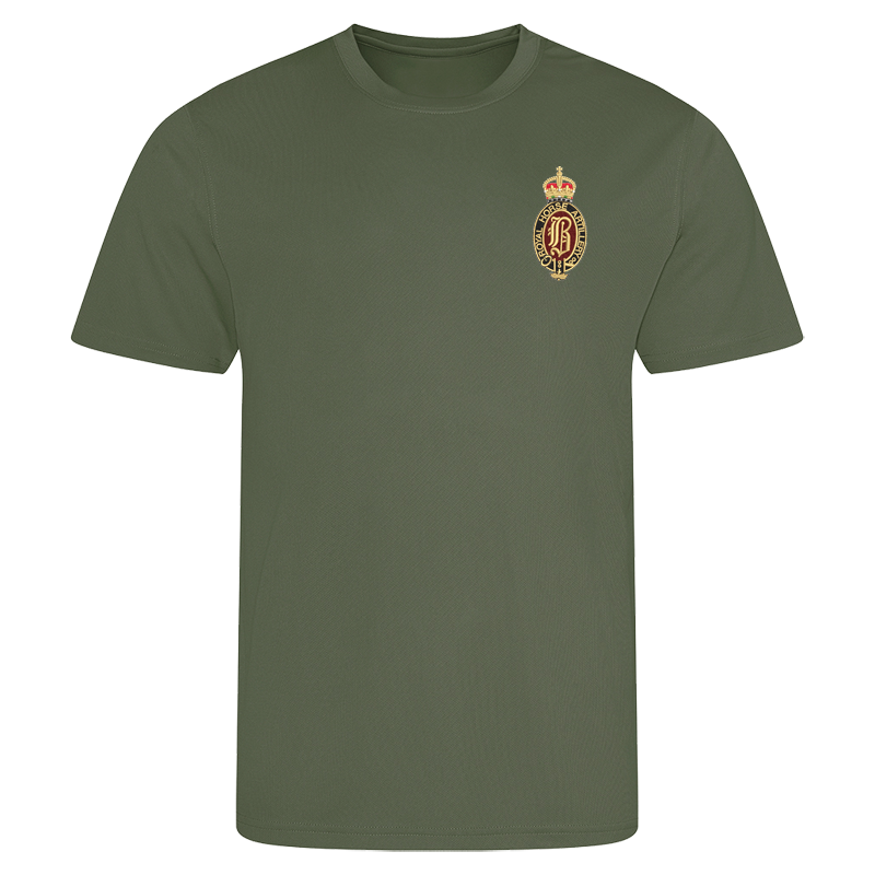 B Battery CR Earthy Green Performance T-Shirt