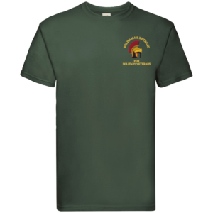 Belisamas Retreat Bottle Green Premium Cotton T-Shirt