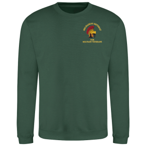 Belisamas Retreat Bottle Green Sweatshirt