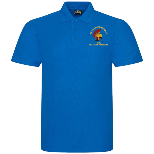 Belisamas Retreat Sapphire Polo Shirt