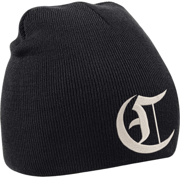 C Battery Black Beanie