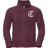 C Battery Burgundy Fleece
