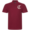 C Battery Burgundy Polo Shirt