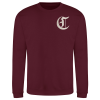 C Battery Burgundy Sweatshirt