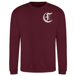 C Battery Burgundy Sweatshirt