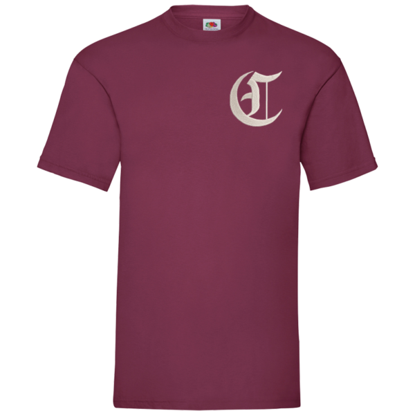 C Battery Burgundy Value T-Shirt