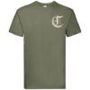 C Battery Classic Olive Premium Cotton T-Shirt