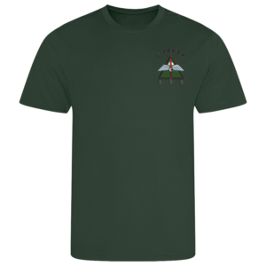 C Troop Bottle Green Performance T-Shirt