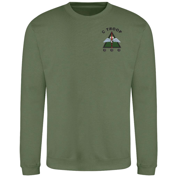 C Troop Earthy Green Sweatshirt
