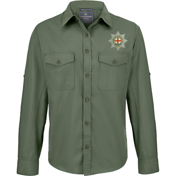 Coldstream Guards Dark Cedar Green Outdoor Shirt