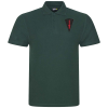 Commando All Arms Bottle Green Polo Shirt