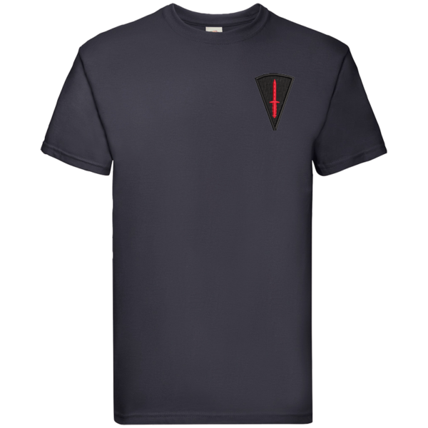 Commando All Arms Deep Navy Premium Cotton T-Shirt