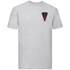 Commando All Arms Heather Grey Premium Cotton T-Shirt