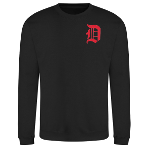 D Battery Black Sweatshirt