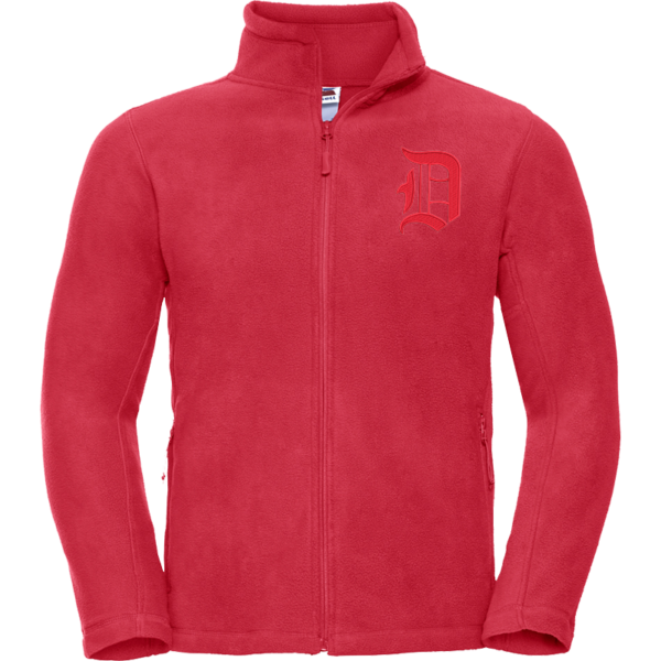 D Battery Classic Red Fleece