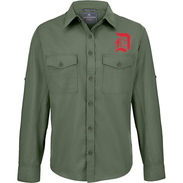 D Battery Dark Cedar Green Outdoor Shirt