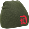 D Battery Olive Green Beanie