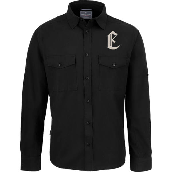 E Battery Black Outdoor Shirt