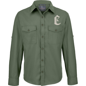 E Battery Dark Cedar Green Outdoor Shirt
