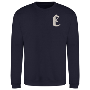 E Battery New French Navy Sweatshirt