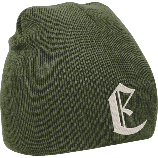 E Battery Olive Green Beanie